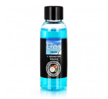 Массажное масло Eros tropic с ароматом кокоса - 50 мл.