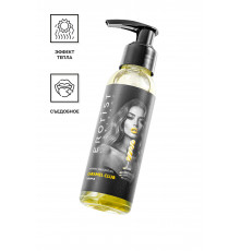 Разогревающее массажное масло Erotist Caramel Club с ароматом ананаса - 100 мл.