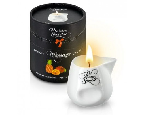 Заказать Массажная свеча с ароматом манго и ананаса Bougie de Massage Ananas Mangue - 80 мл. Заказать Массажная свеча с ароматом манго и ананаса Bougie de Massage Ananas Mangue - 80 мл.