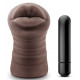 Заказать Коричневый мастурбатор-ротик Renee