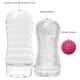 Заказать Прозрачный текстурированный мастурбатор Vacuum Cup Masturbator Black Hole