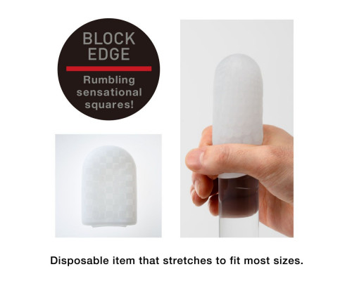 Заказать Карманный мастурбатор BLOCK EDGE