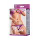 Заказать Прозрачный реалистичный мастурбатор Juicy Pussy Crystal Rose
