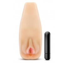 Мастурбатор-вагина с вибрацией Soft   Wet Natasha Realistic Beige Masturbator