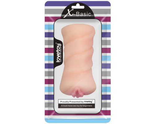 Заказать Телесный мастурбатор-вагина X-Basic Pocket Pussy без вибрации