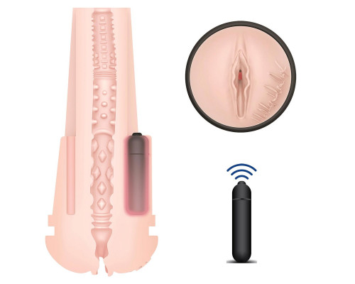 Мастурбатор-вагина PORNSTAR Holly Hendrix с вибрацией