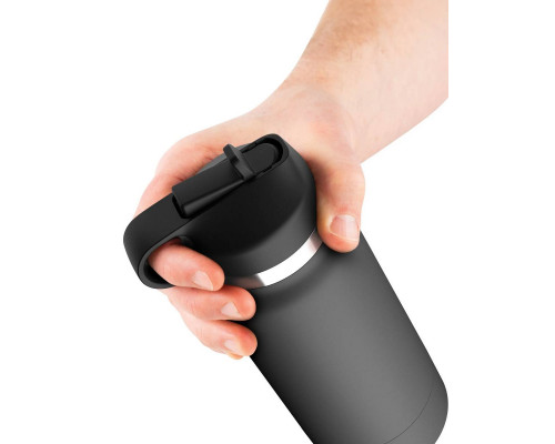 Заказать Серый мастурбатор в виде бутылки F*ck Flask