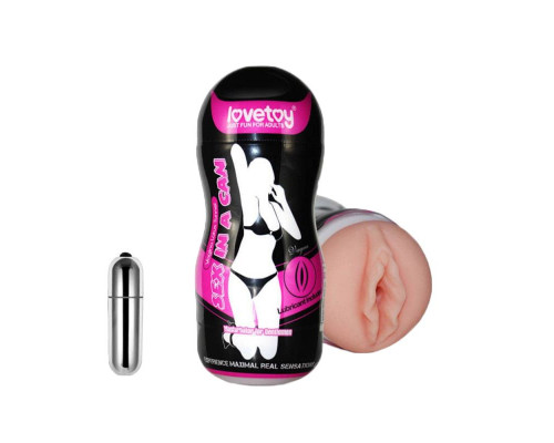 Заказать Мастурбатор-вагина Sex In A Can Vibra Vagina Tunnel