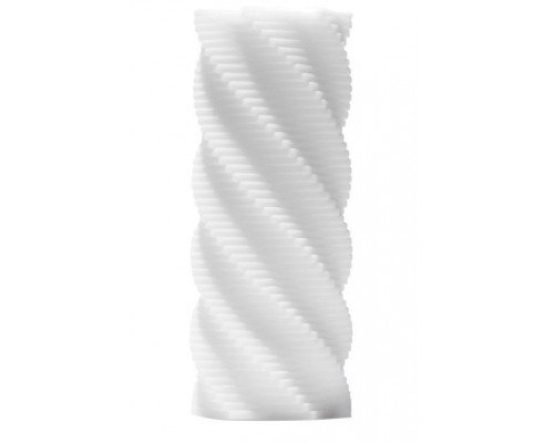 Заказать Белый 3D мастурбатор SPIRAL