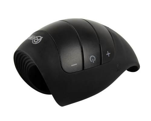 Черный мастурбатор с гибкими крылышками