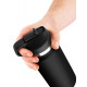Заказать Черный мастурбатор в виде бутылки Fap Flask