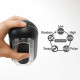 Заказать Черный мастурбатор Tenga Flip Zero Gravity с вибрацией