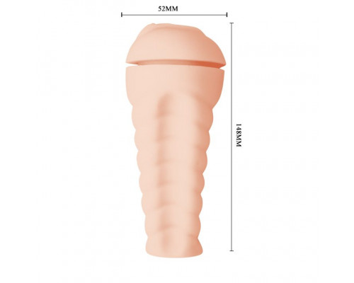 Заказать Телесный мастурбатор-вагина в колбе 30 Life-Like Vagina