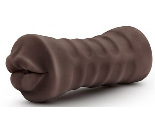 Заказать Коричневый мастурбатор-ротик Renee