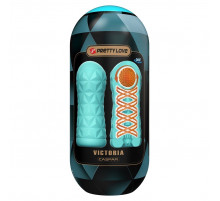 Аквамариновый мастурбатор Victoria