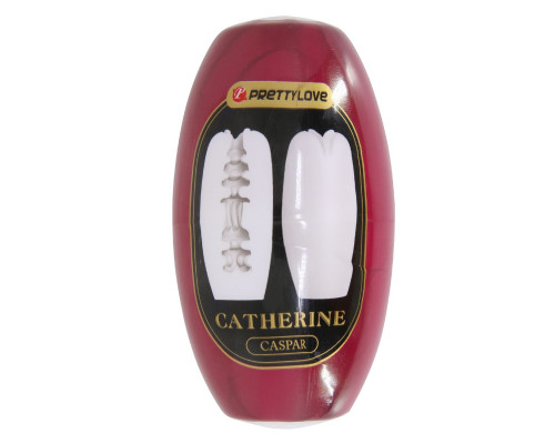 Белый мастурбатор-вагина Catherine