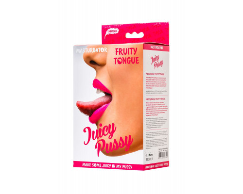 Заказать Телесный двусторонний мастурбатор Fruity Tongue - ротик и вагина