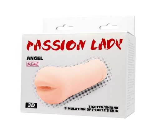 Заказать Мастурбатор-ротик  Angel - 17,4 см.