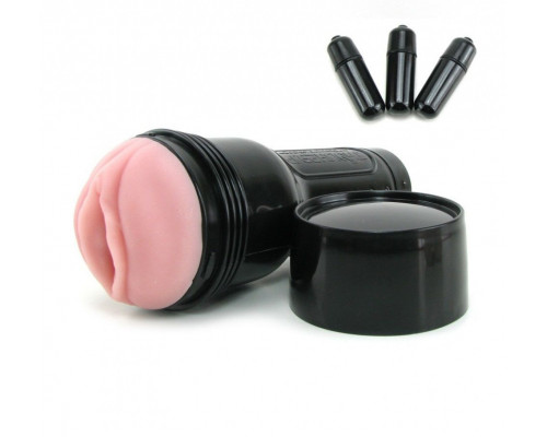 Заказать Мастурбатор-вагина Fleshlight - Vibro Pink Lady Touch с вибрацией