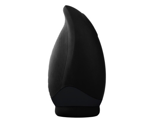 Мастурбатор с вибрацией и функцией нагрева Squeezable Stroker