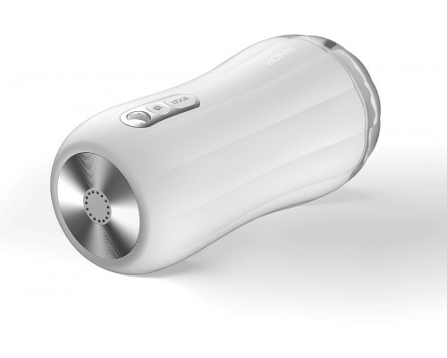 Заказать Белый вибромастурбатор Robin - 19,8 см.