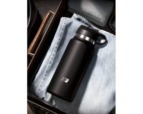 Заказать Черный мастурбатор в виде бутылки Fap Flask