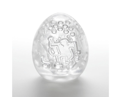 Заказать Мастурбатор-яйцо Keith Haring EGG DANCE