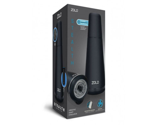 Заказать Вибрирующий смарт-мастурбатор ZOLO STEALTH