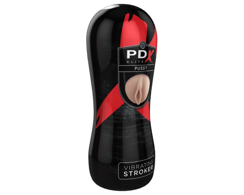 Заказать Мастурбатор-вагина Vibrating Pussy Stroker с вибрацией