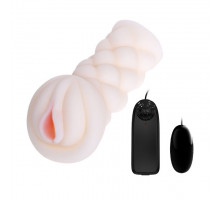 Тугой мастурбатор-вагина с вибрацией