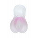 Заказать Прозрачный реалистичный мастурбатор Juicy Pussy Crystal Rose