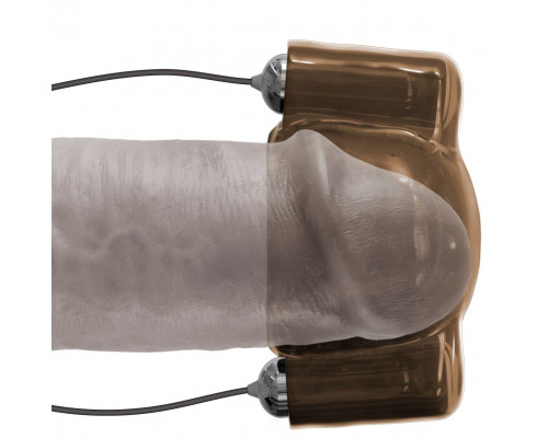 Заказать Дымчатый вибростимулятор головки пениса Dual Vibrating Head Teaser
