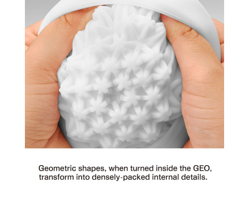 Заказать Белый мастурбатор Tenga Geo Coral