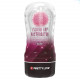 Заказать Прозрачный текстурированный мастурбатор Vacuum Cup Masturbator Black Hole