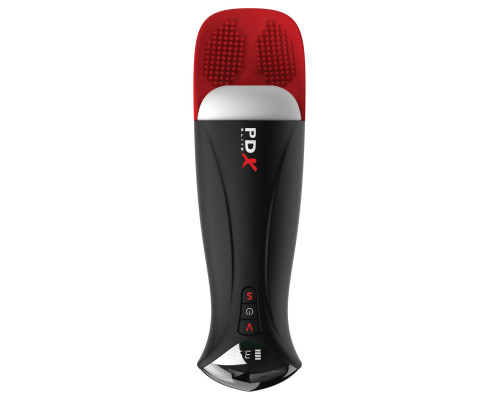 Мастурбатор в колбе с вибрацией Fuck-O-Matic Pro XL