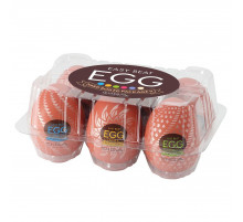 Набор из 6 мастурбаторов-яиц Tenga Egg Variety Pack V