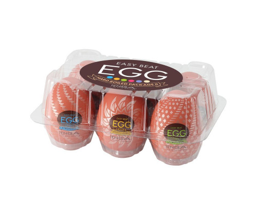 Заказать Набор из 6 мастурбаторов-яиц Tenga Egg Variety Pack V