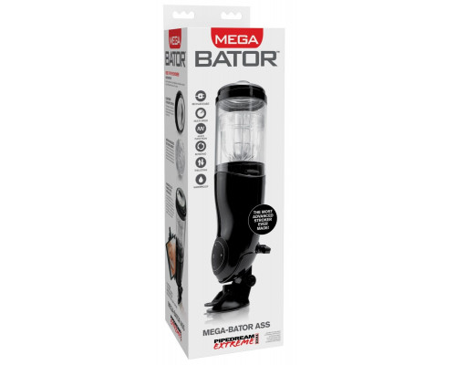 Заказать Прозрачный автоматический мастурбатор-анус Mega-Bator Ass