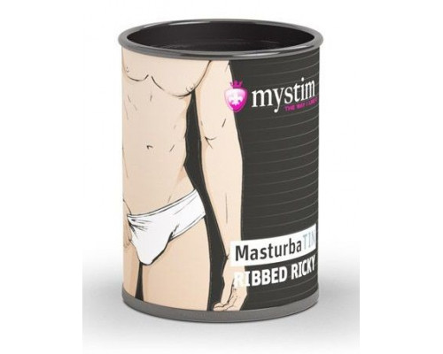 Заказать Компактный мастурбатор MasturbaTIN Ribbed Ricky