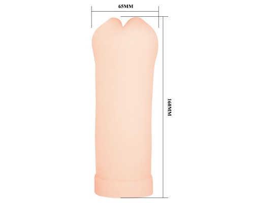 Заказать Мастурбатор-ротик  Angel - 17,4 см.