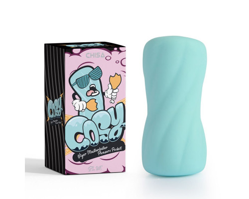 Заказать Аквамариновый мастурбатор Vigor Masturbator Pleasure Pocket