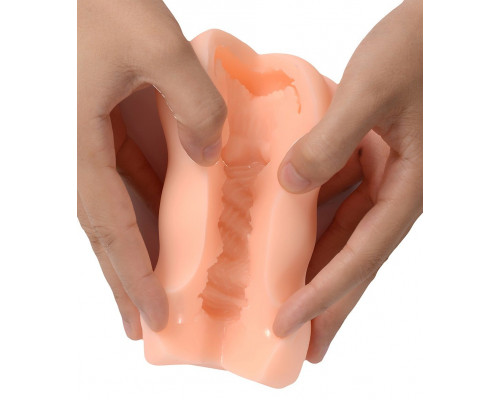 Заказать Мастурбатор Real Woman со сложным внутренним рельефом