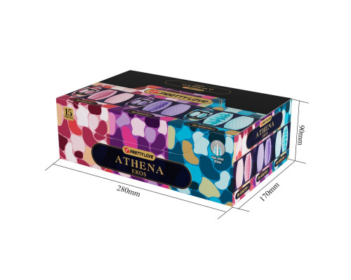 Набор из 15 мастурбаторов Athena