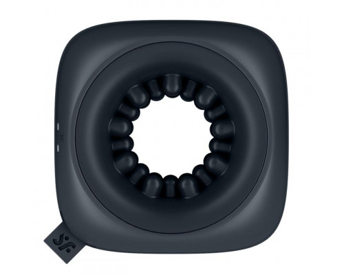 Заказать Черный мужской вибромассажер Ring Stroker