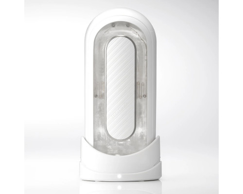 Заказать Белый мастурбатор Tenga Flip Zero Gravity с вибрацией