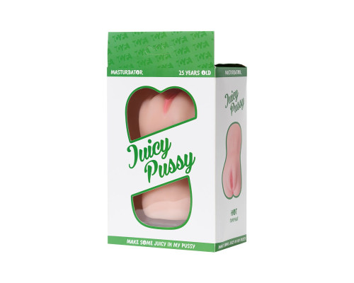 Заказать Телесный мастурбатор Hot 25 years old - вагина и анус