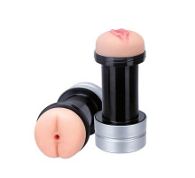 Мастурбатор 2-в-1 REALSTUFF 2 IN 1 HUMMER ANUS   VAGINA: вагина и анус