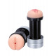 Заказать Мастурбатор 2-в-1 REALSTUFF 2 IN 1 HUMMER ANUS   VAGINA: вагина и анус