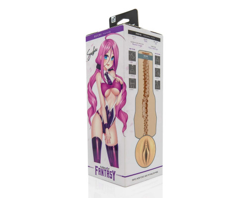 Телесный мастурбатор-вагина Fleshlight Fantasy - Sasha Nakamoto Ecchi