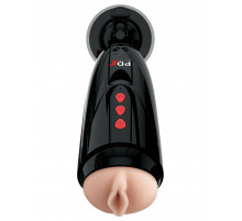 Мастурбатор-вагина с вибрацией Dirty Talk Starter Stroker